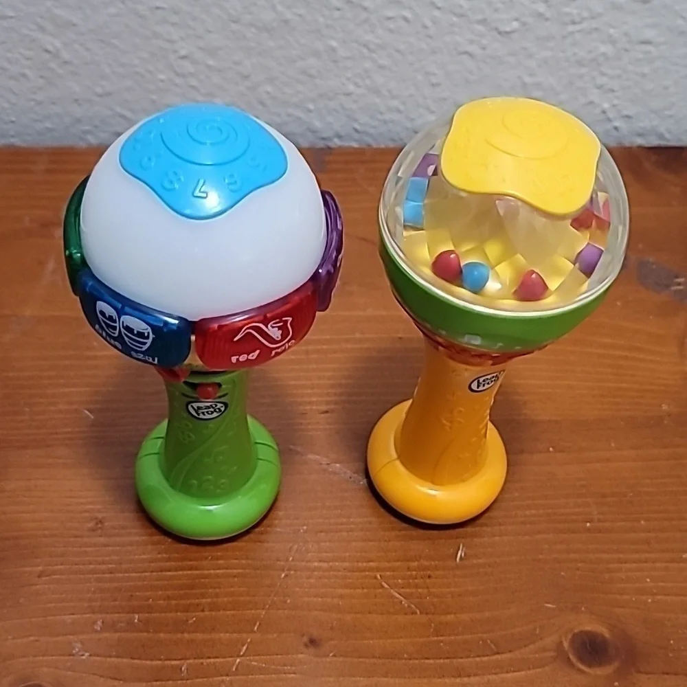 LeapFrog Learn & Groove Shakin Colors Maracas Unisex Multicolor Educational Toy - Picture 4 of 4